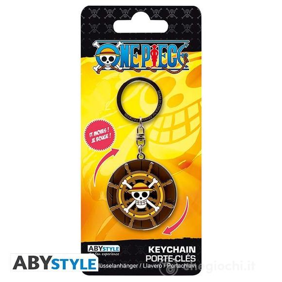 One Piece Portachiavi -Thousand Sunny's Helm Moving Keychain(108015)