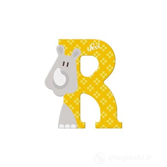 Lettera R Rinoceronte (83018) Colori Assortiti