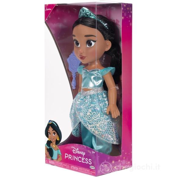 Bambola Disney Princess Aladdin Jasmine con occhi scintillanti cm 38
