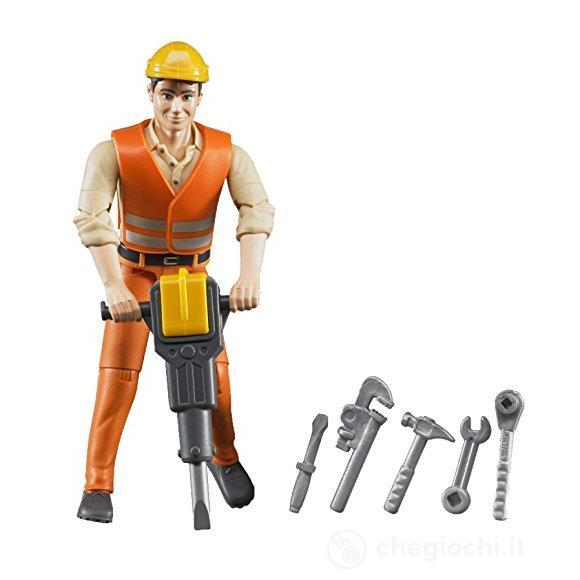 Operaio Edile con Accessori (60020)