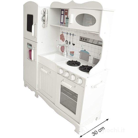 Cucina Legno Grande con accessori (ODG020)