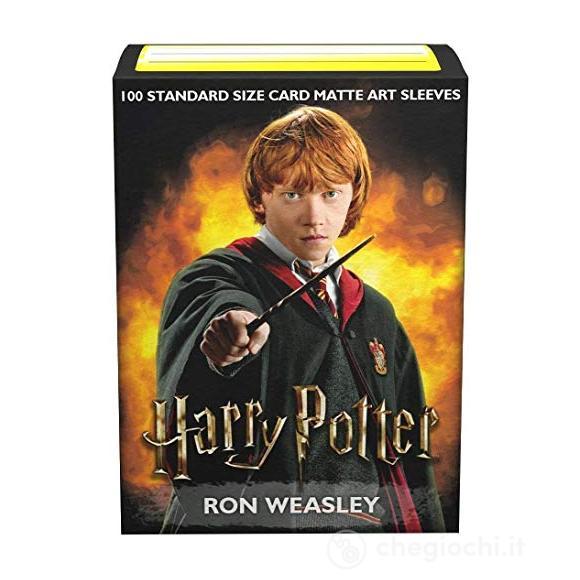 100 Bustine Matte Standard Art Harry Potter Wizarding World Ron Weasley