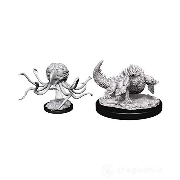 D&D Nolzur Mum Grell & Basilisk