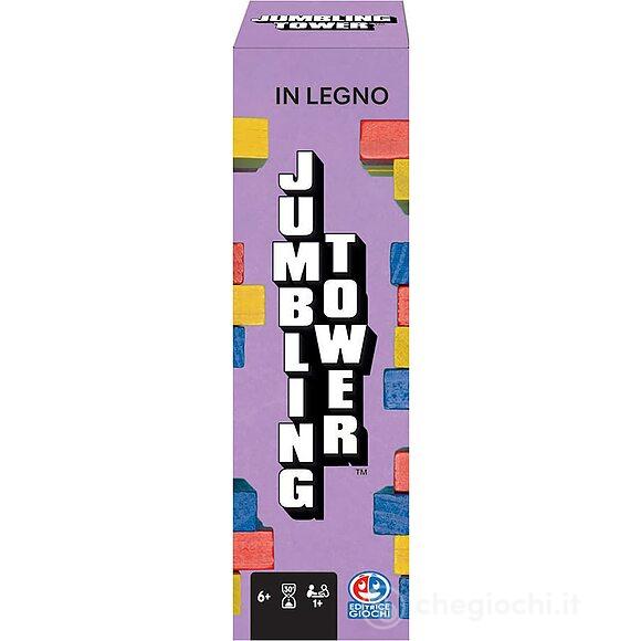 Jumbling Tower Colorata In Legno