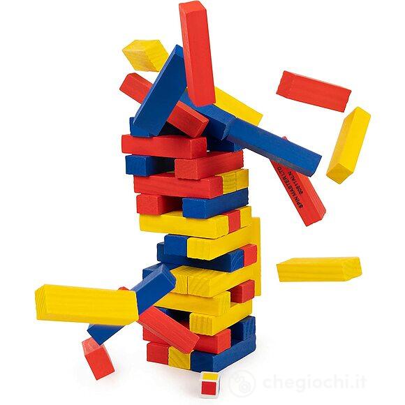 Jumbling Tower Colorata In Legno