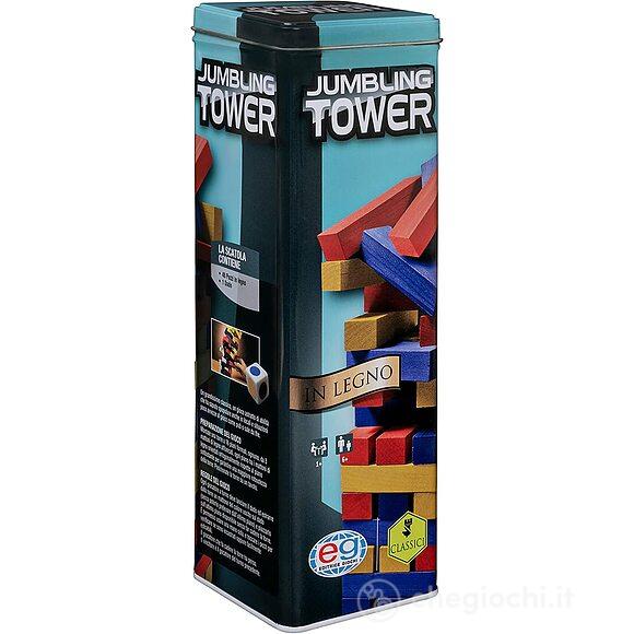 Jumbling Tower Colorata In Legno