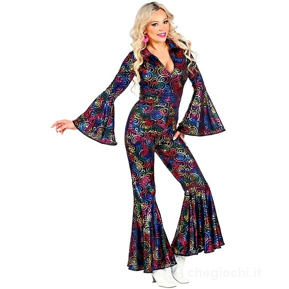 Costume Adulto The 70s Disco Style taglia L