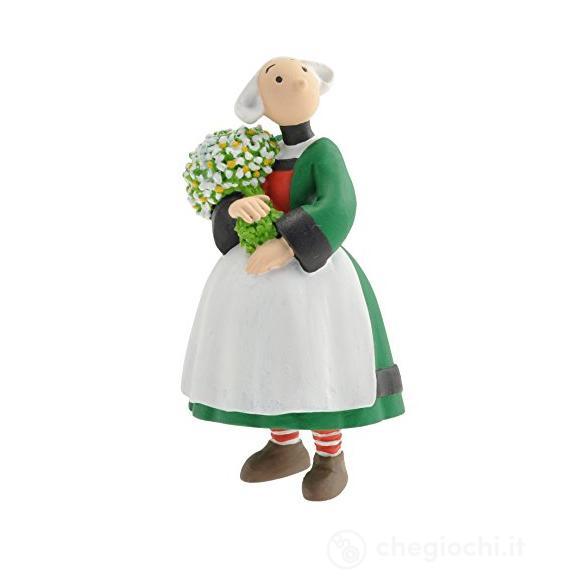 Becassine: Plastoy - Mini Figure Becassine Con Mazzo Di Fiori