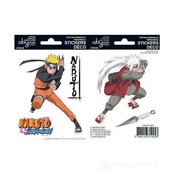 Naruto - Mini Stickers - Naruto / Jiraiya (ABYDCO151)