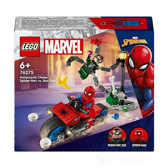 Inseguimento Sulla Moto: Spider-Man vs. Doc Ock - Marvel (76275)