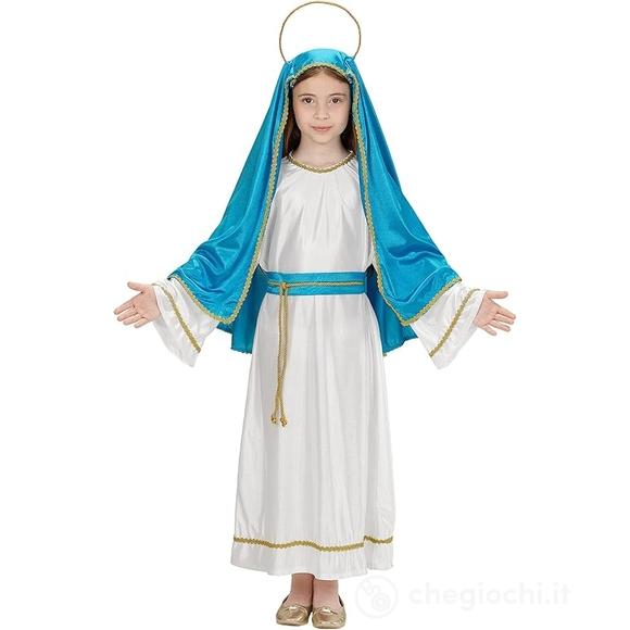 Maria Santissima (Tunica, Cintura, Copricapo, Aureola) (128 cm / 5-7 Years) (00026)