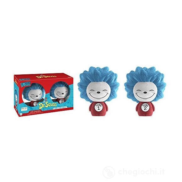 Dr. Seuss Dorbz - Flocked Thing 1&2