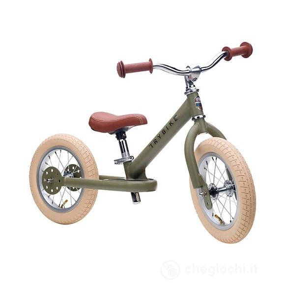 Bici Senza Pedali Vintage - Verde Opaco