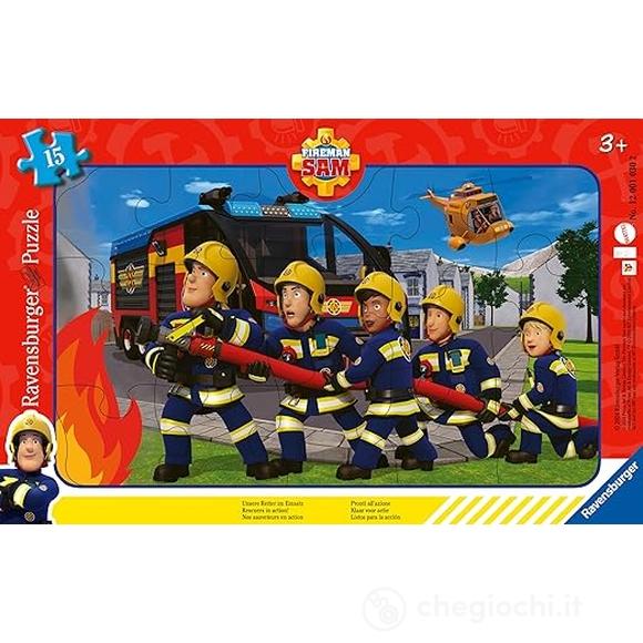 Sam il Pompiere - Puzzle Incorniciati 15 pezzi (12001030)