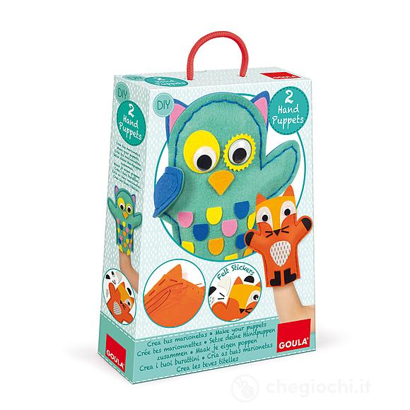 Crea 2 Marionette Gufo-Volpe (52030)