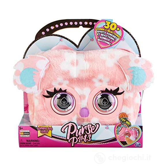 Bamboo Boo Koala Purse Pets Print Perfect Fiore Borsetta interattiva (6064119)