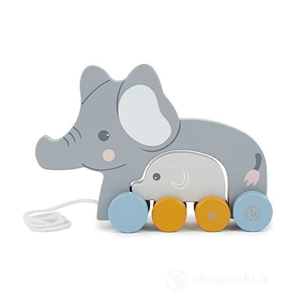 Elefante Trainabile In Legno