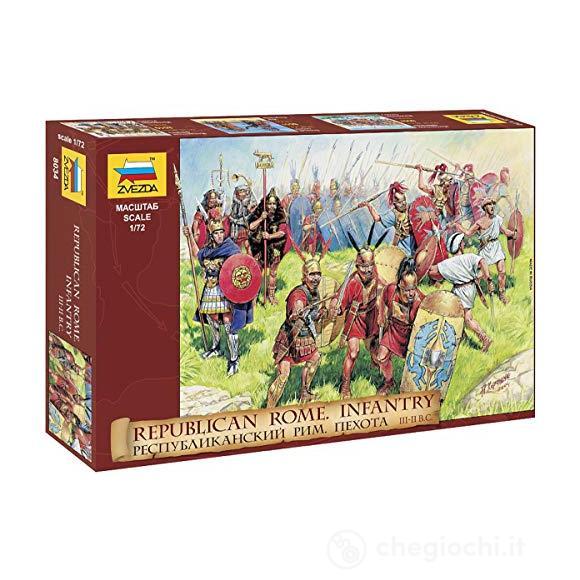 Fanteria Repubblica Romana 1/72 (ZS8034)