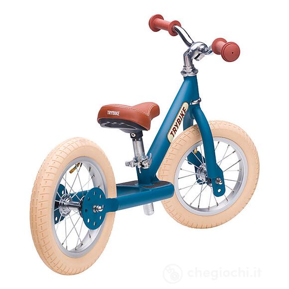 Bici Senza Pedali Vintage - Blu Opaco