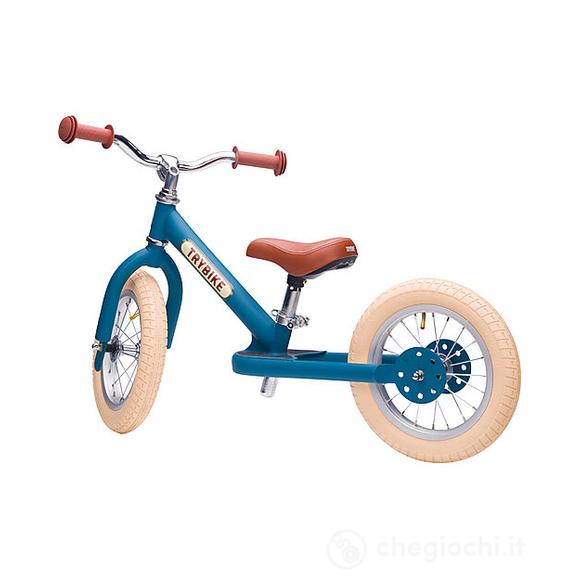 Bici Senza Pedali Vintage - Blu Opaco