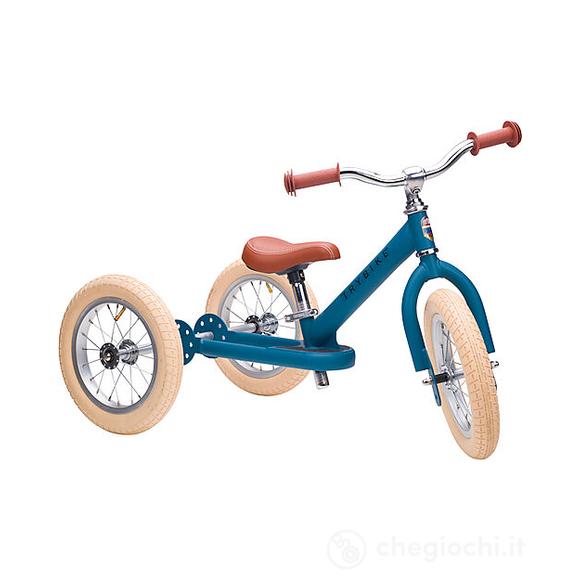 Bici Senza Pedali Vintage - Blu Opaco