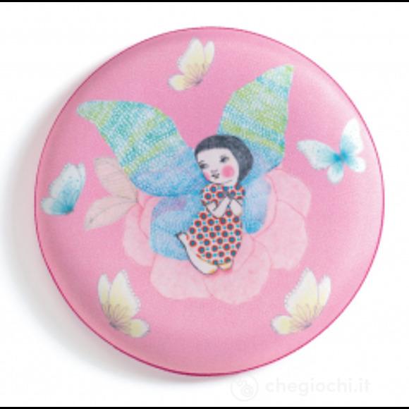 Frisbee Flying Girl (DJ02035)