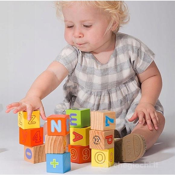 Cubetti legno alfabeto (80035)