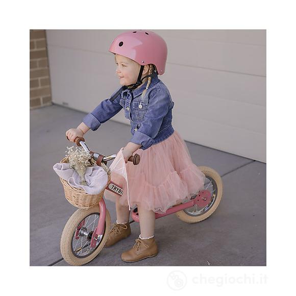 Bici Senza Pedali Vintage - Rosa Opaco