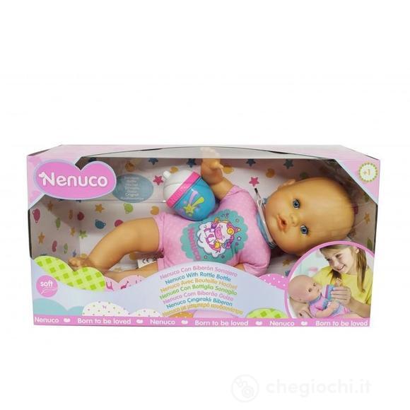 Bambola con Biberon e Vestito Unicorno (7012764)