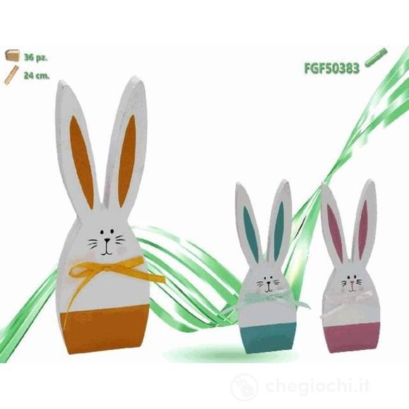 Decorazione Coniglietto in Legno Pasqua (450383)