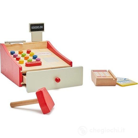 Cassa di legno con scanner (80038)