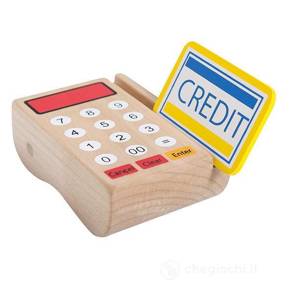 Cassa di legno con scanner (80038)