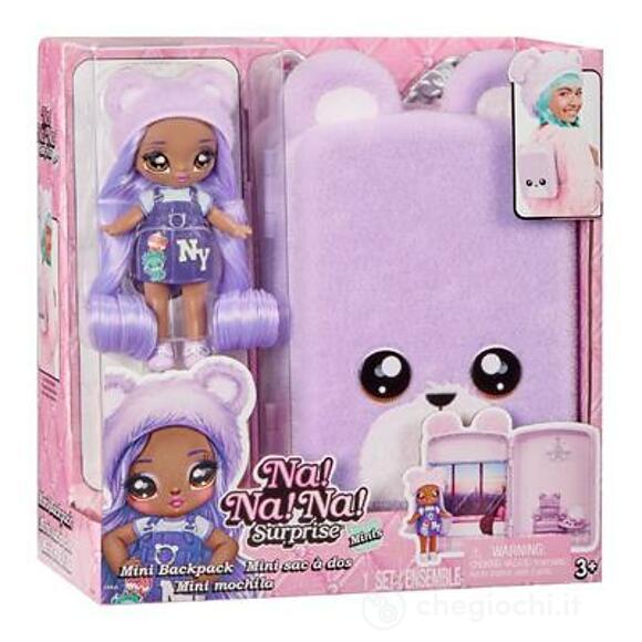 NA!NA!NA! SURPRISE! Mini Backpack City Bear zainetto (590408)