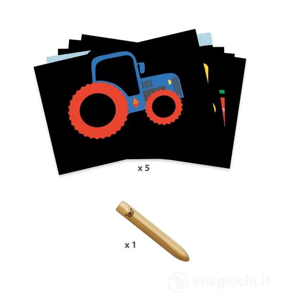 Veicoli Da Scoprire - Scratch Cards (DJ00040)