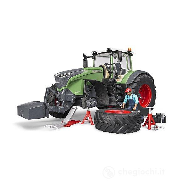 Trattore Fendt 1050 Vario con meccanico e attrezzi officina (04041)