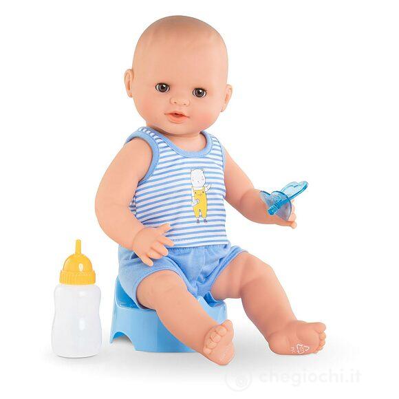 Corolle Bebe' Paul Cm.36 Beve E Bagna, Accessori Inclusi (9000130410)