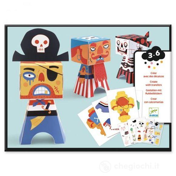 Pirati da costruire con la carta (DJ09042)