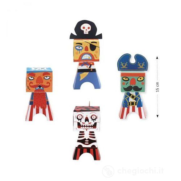 Pirati da costruire con la carta (DJ09042)