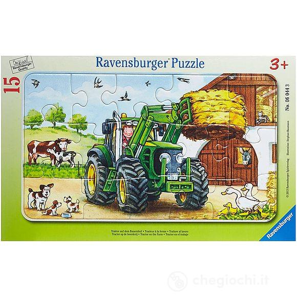 Puzzle 15 trattore (060443)