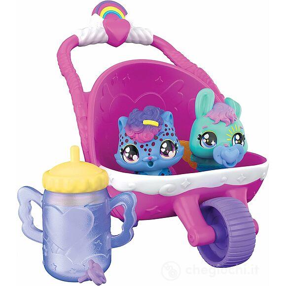Hatchimals Alive confezione 2 uova e passeggino (6067741)