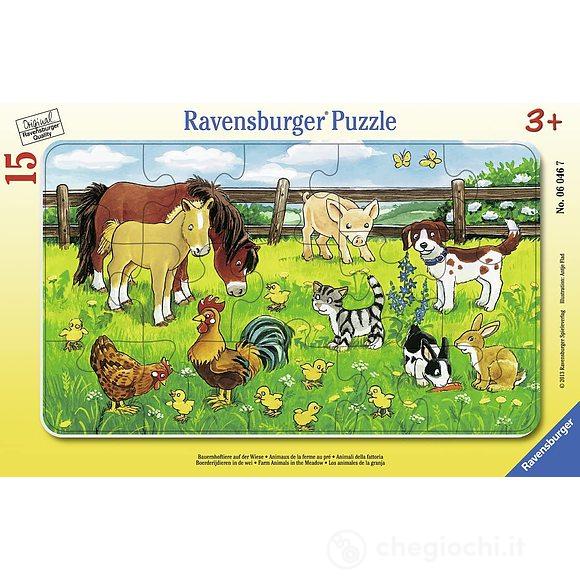 Puzzle 15 animali (060467)
