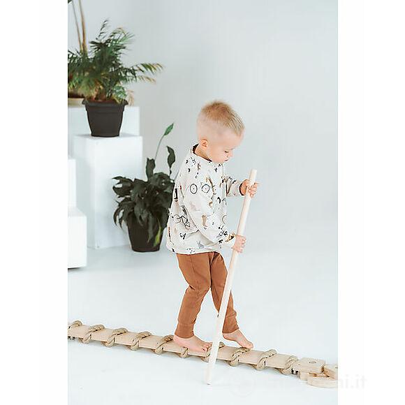 Set Trave Di Equilibrio Tipitoo Midi In Legno
