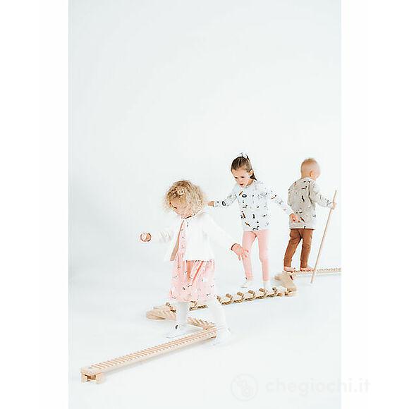 Set Trave Di Equilibrio Tipitoo Midi In Legno