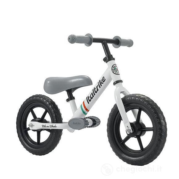 Bicicletta senza pedali Balance bike Pista Bianca (3805BAL990100)