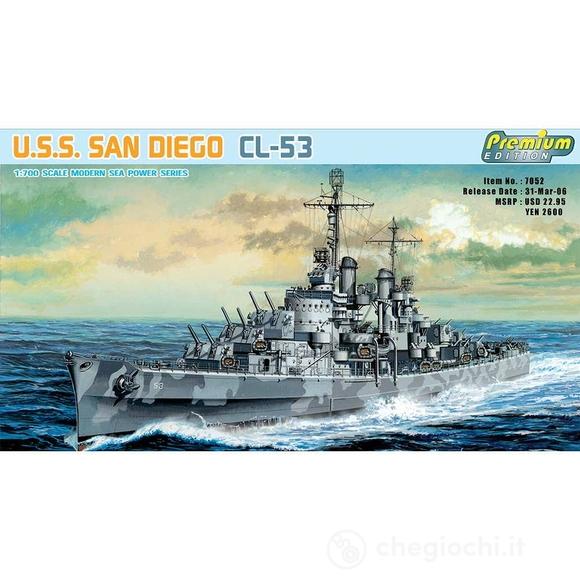 U.S.S. San Diego Cl-53 (Premium Edition) (DR7052) +14