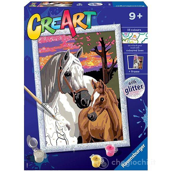 CreArt Serie D - Cavalli al tramonto (20052)