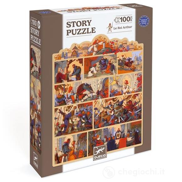 Story Puzzle Re Artù 100 pz