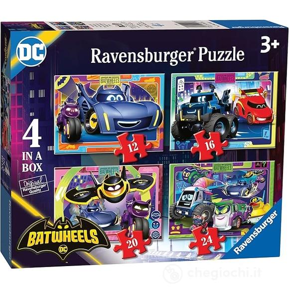 Batwheels - Puzzle 4 in a box (12001055)