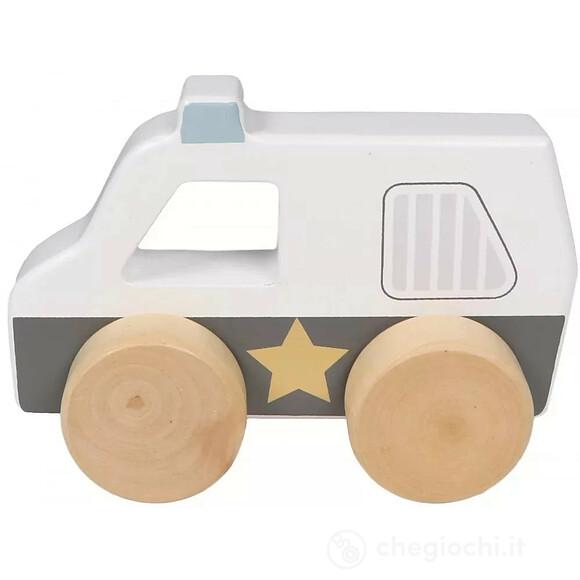 Macchinina In Legno Polizia (TR-303020)