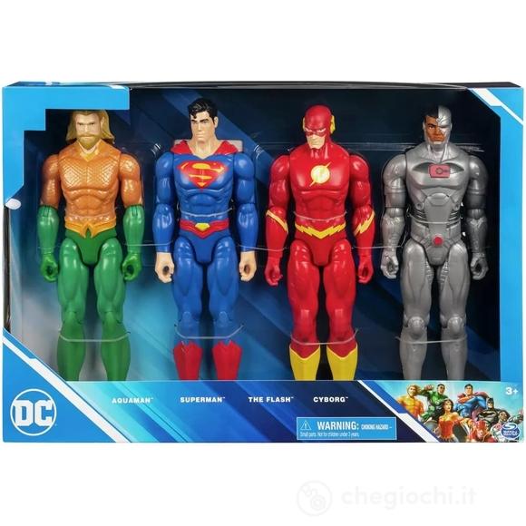 Dc Super Eroi 4 Personaggi 30 Cm (66353)